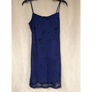 Vntg Candy Rocket Y2K Slinky Mini Goth Whimsigoth Velvet Sheer Fairy